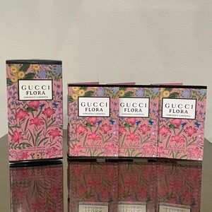 Gucci Flora Gorgeous Gardenia EDP 30ml / 1 oz and Mini Sprays NEW Sealed